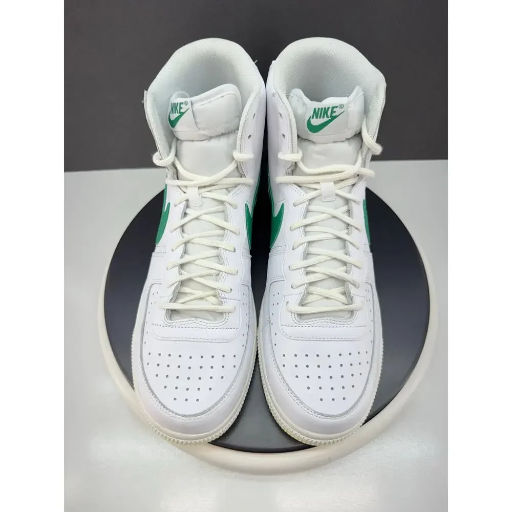 Nike Terminator‎ High Mens 12.5 White Malachite Green Sneakers Shoes FV9350-100